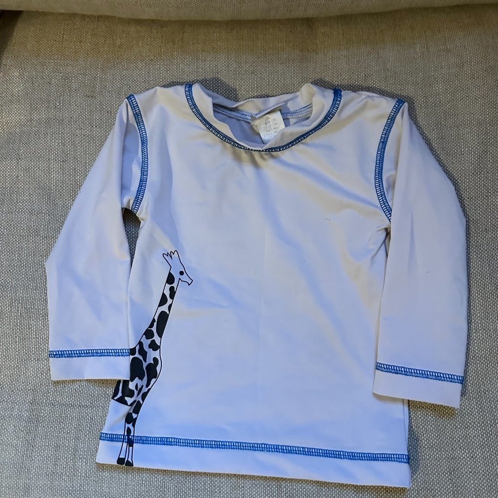 Florence Eiseman Boys Rash Guard Size 18-24 months